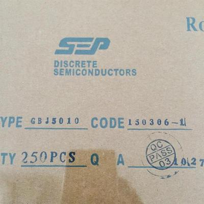 整流桥堆优质GBJ5010超薄安全稳压整流桥GBJ/KBJSEP扁桥