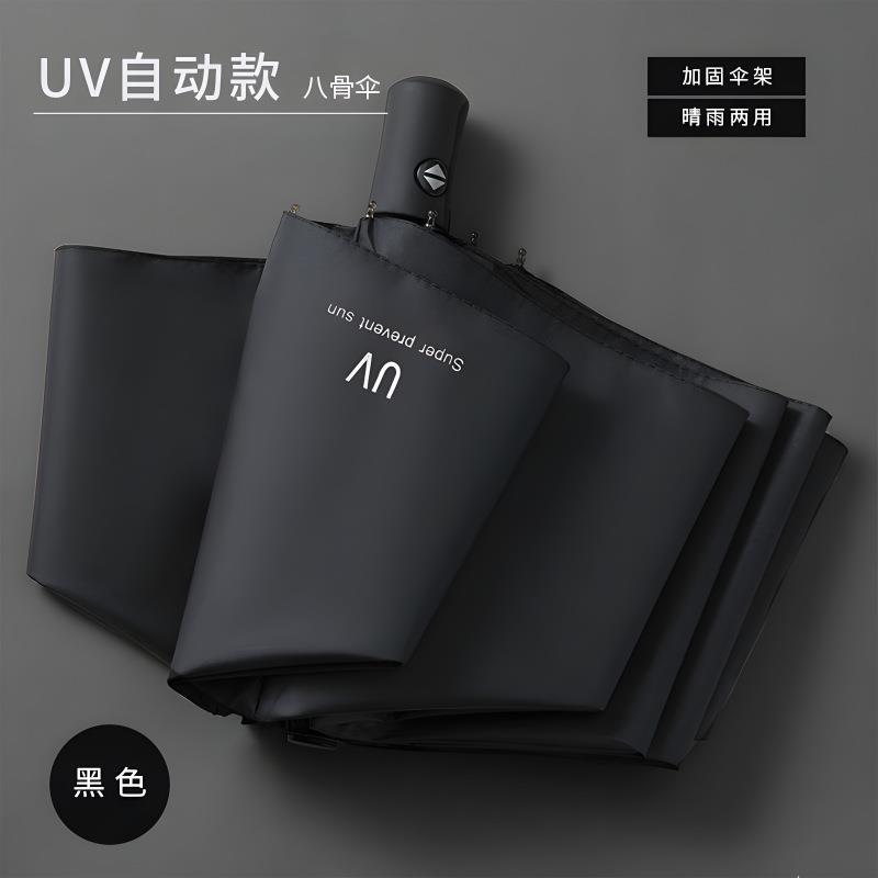 2024新款60骨雨伞大号折叠防暴雨伞男款加粗坚固耐用晴雨两用女