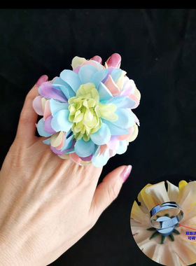 演出舞蹈舞蹈道具手指花儿指环