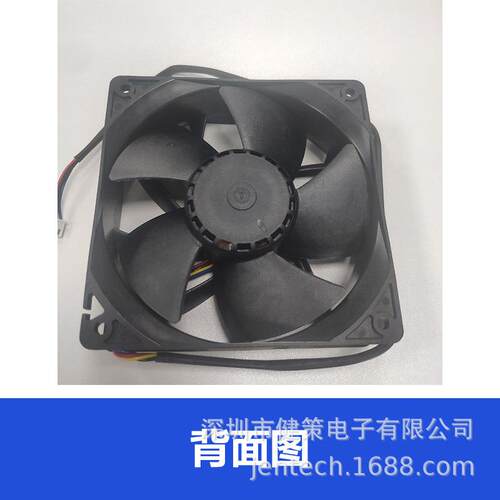 健策12038 24V可调速DC直流散热风扇 JC12038B12UC2-B947轴流风扇