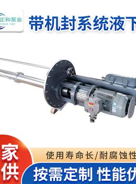 液下泵污水泵长轴液下泵液态硫磺泵VS4液下化工泵不锈钢VS4液下泵