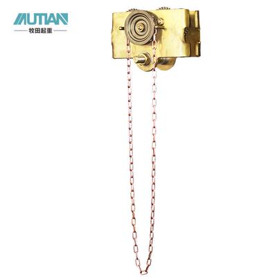 BT防爆手拉跑车1t/2t/t/5t手拉单轨跑车防爆手推跑车