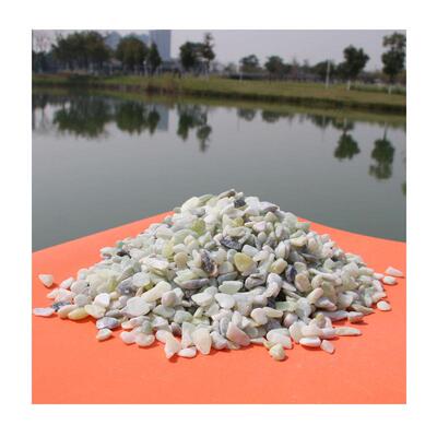 红色专用彩色天然水洗石级配全园林造景水磨石骨料白黑基础色