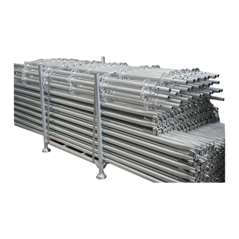 建筑盘扣式脚手架全套满堂盘扣承插式快搭用热镀锌圆盘脚手架管