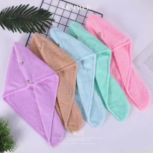 Women's Super Absorbent Quick-Dry Hair Drying Cap Towel Hat