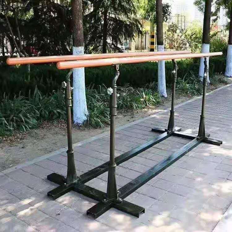 体能标准铸铁单杠双杠升降单杠训练移动学校单位户外室外单杠双杠