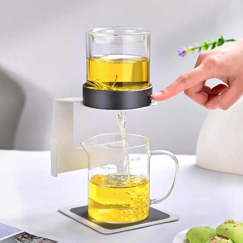 玻璃全自动茶具套装轻奢高档家用磁吸泡茶泡茶壶2025新款