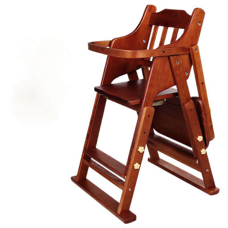 实木儿童餐椅宝宝吃饭家用椅子餐厅折叠餐桌椅凳子婴儿防摔座椅子