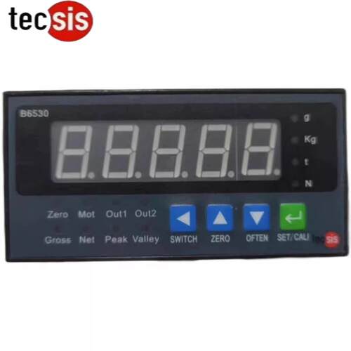 泰科思tecsis-B6530压力传感器高频数显仪表显示器称重测力RS485