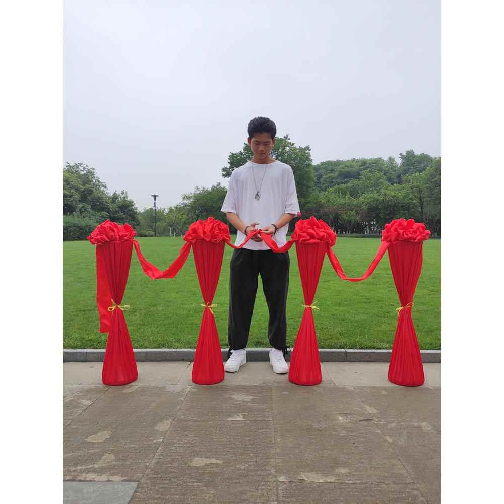 开业剪彩立柱公司开业庆典道具剪彩花球套装剪彩仪式开张剪彩用品