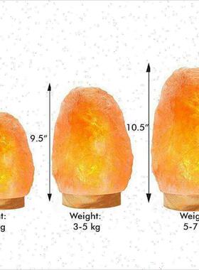 Natural Himalayan Salt Lamp Crystal Salt Rock Gift Pack