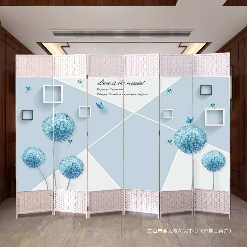 新款简约现代屏风隔断客厅卧室房间办公室可折叠移动玄关装饰墙帘,住宅家具,庭院屏风,淘宝优惠券,粉丝福利购,淘宝优惠卷