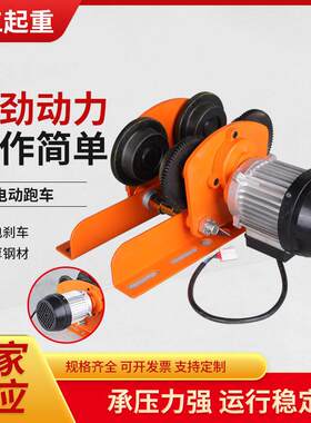 微型电动葫芦手推电动跑车220V家用小吊机80V工字钢滑轮行走