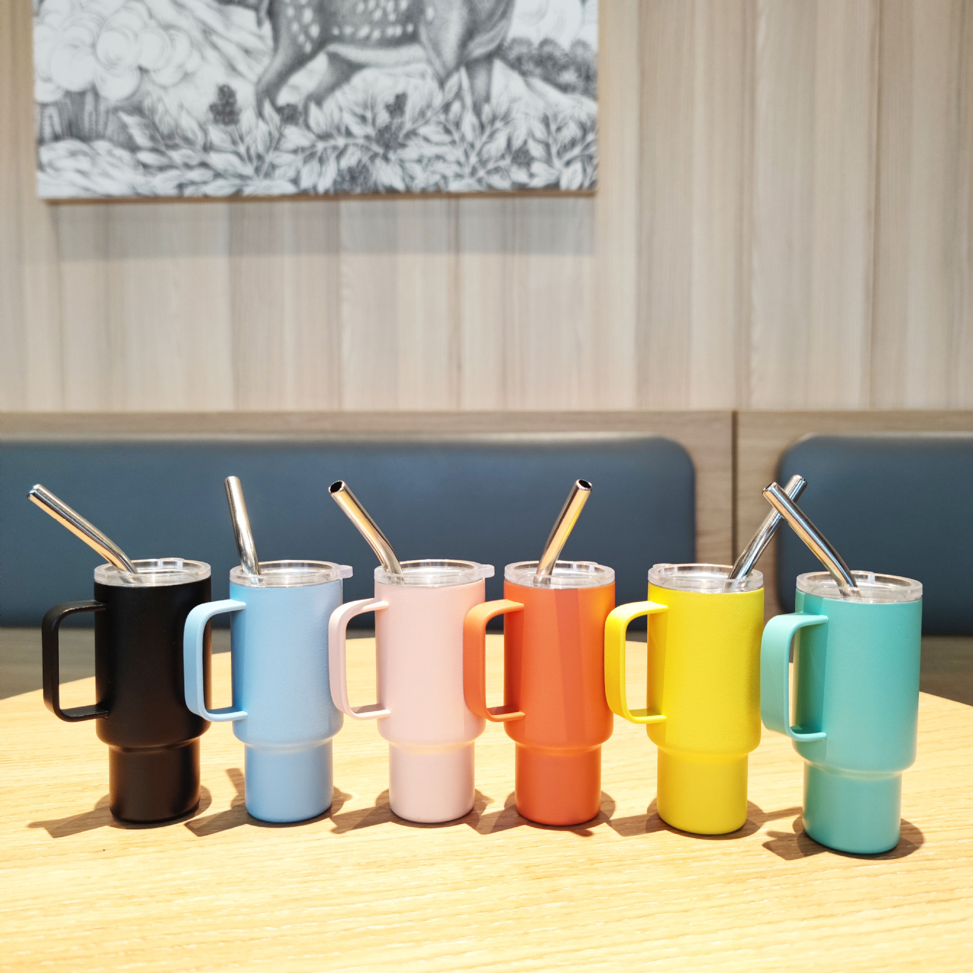 不锈钢保温杯咖啡杯跨境oz保温杯