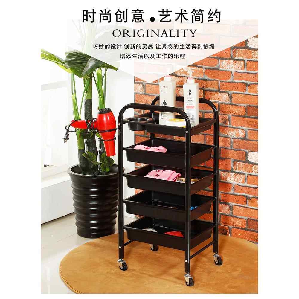 美发车美发工具车发廊推车染烫理发店杠车发型师专用小推车美容车