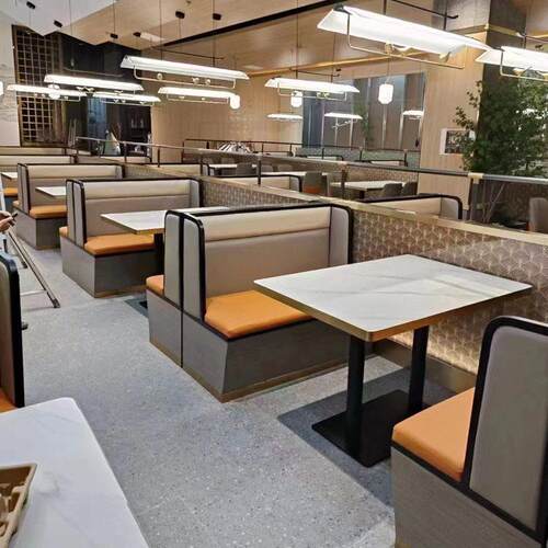 西餐厅茶餐厅卡座沙发主题餐厅饭店小吃店奶茶店咖啡厅桌椅组合