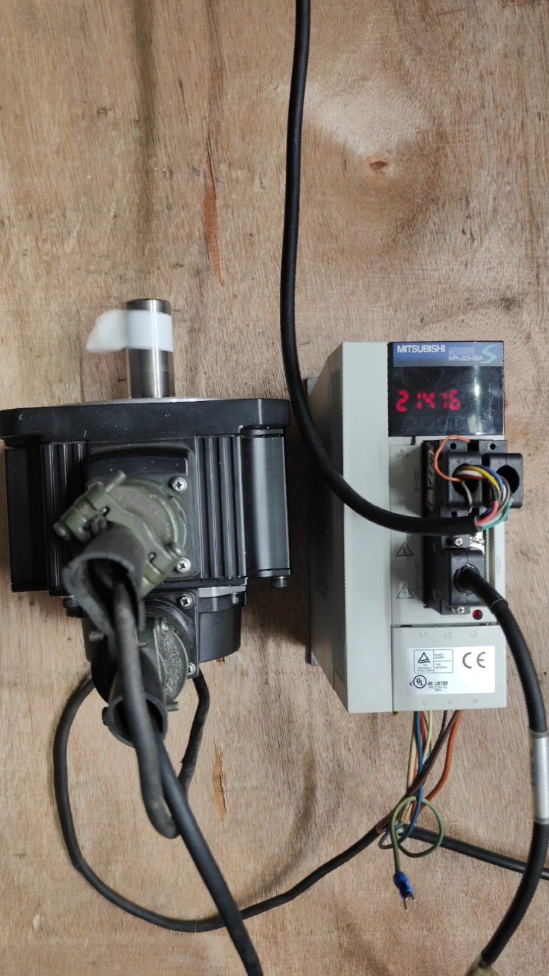 三菱J2S，60A测试过正常，MR一J2S一60A一套，HC