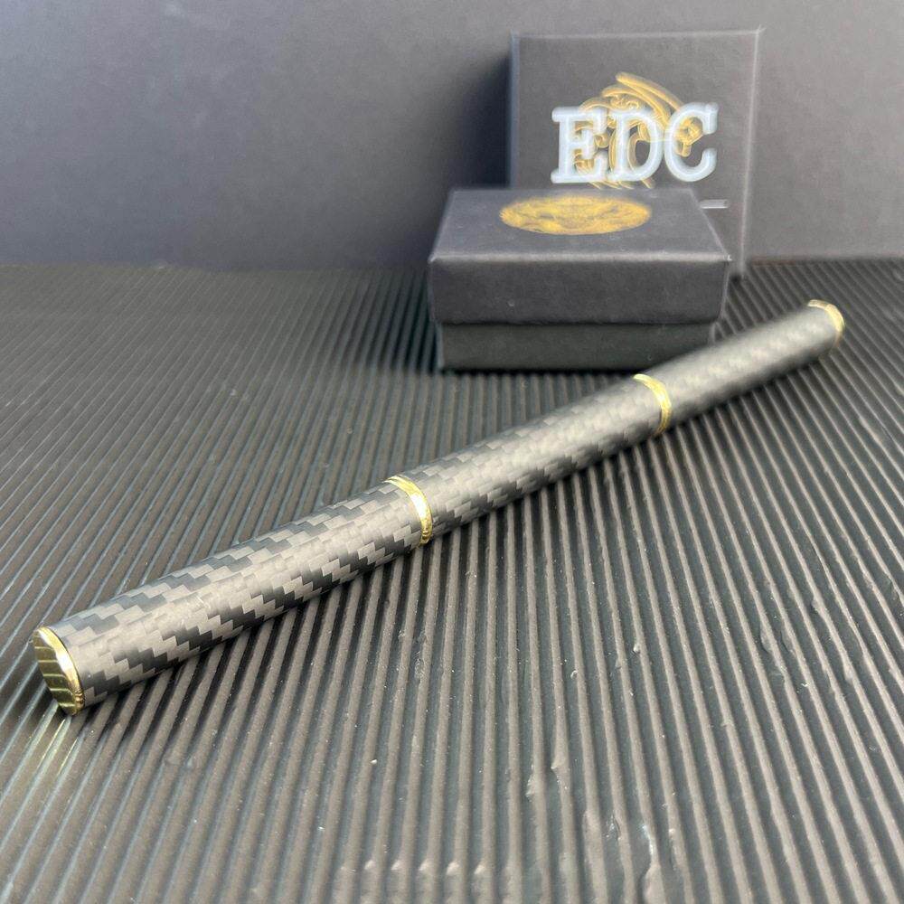 EDC转笔思考神器磁性碳纤维啪啪牌币金色三节棍解压玩具