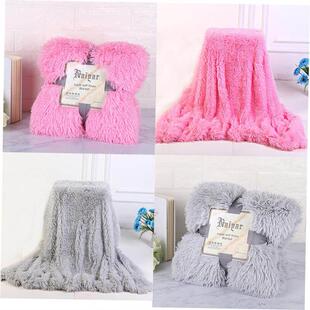 Blankets Soft Fur Faux With Fluffy Throw Blanket Bed Sofa1