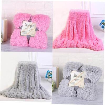 Blankets Soft Fur Faux With Fluffy Throw Blanket Bed Sofa1