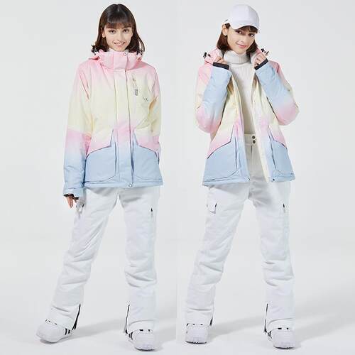 新款滑雪服单板双板女款冬季户外保暖加厚韩版