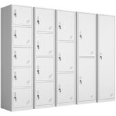 单门更衣柜铁皮柜宿舍带锁员工储物柜钢制柜更衣箱简易办公室衣柜