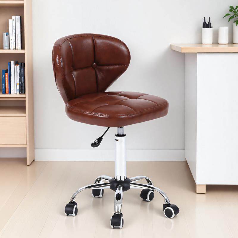 小型电脑椅升降转椅学生书桌椅家用座椅滑轮凳子靠背办公椅子小巧