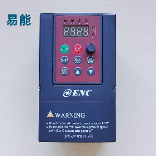 enc变频器易能EDS800-4T0007NB三相380v调速控制2S0015NB单相220V