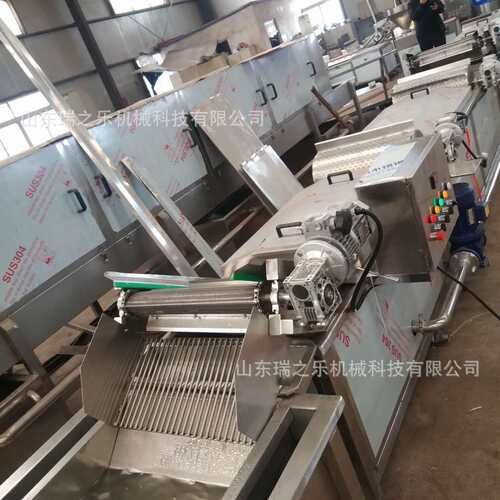 全自动肉丸子成型机速冻香菇贡丸成型流水线鸡肉丸加工蒸煮流水线
