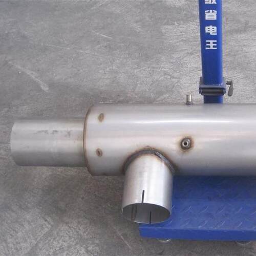 重汽豪沃T7H TX汕德卡C7H豪瀚汽车前置消声器(国Ⅳ)WG9725543306