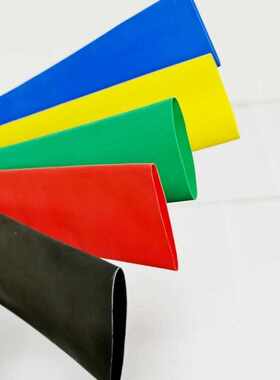 绝缘1/排热缩母10黄色管套管/电压厚壁彩色铜批发35kv热缩排