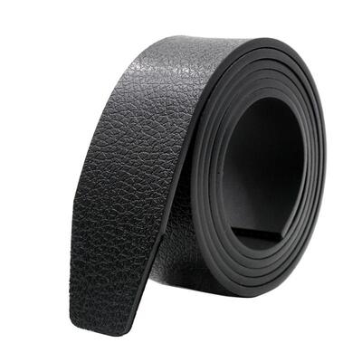 太空二号比牛皮还牛的航空腰带加厚牛筋自动扣男航空皮带无头带条