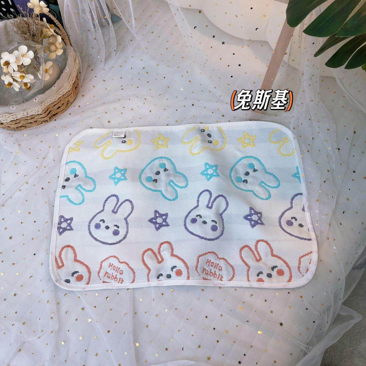 透气软凉席儿童枕套卡通印花儿童夏季枕头套一对儿装枕芯套