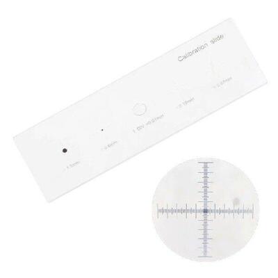 Reticle Calibrating Slide Ruler 0.01mm Microscope Slides