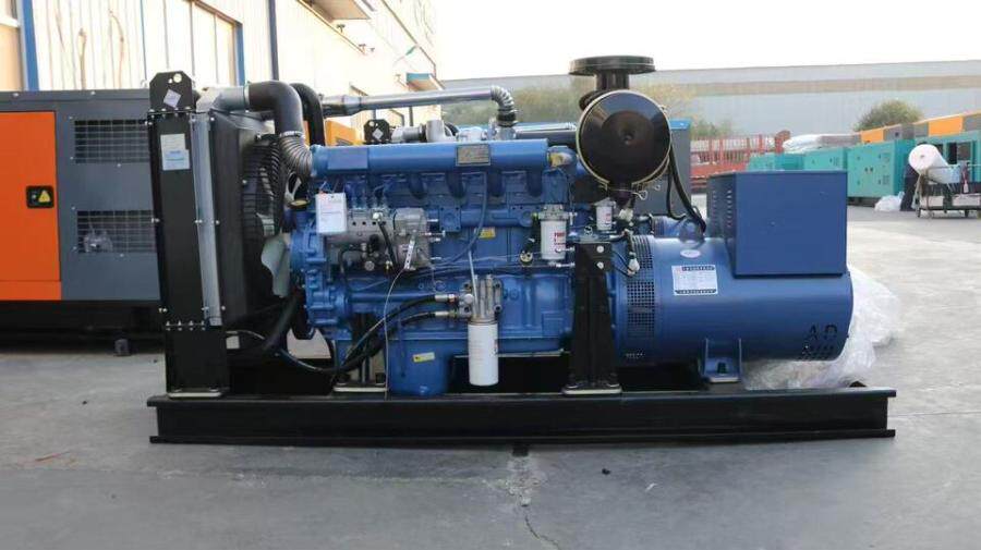 4月24日潍坊全新潍坊100KW发电机组一套享受原厂质保网络拍卖公告