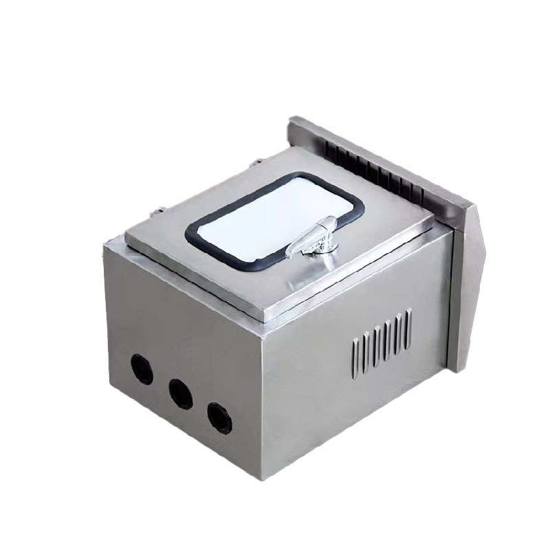 304双层门户外不锈钢配电箱防雨可视窗内外门电箱电气安装控制箱