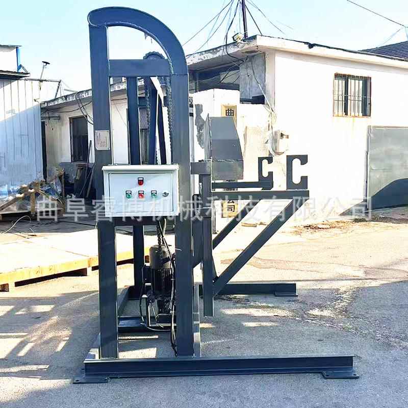 吨包物料翻倒提升机大料斗提料机自动翻转给料机