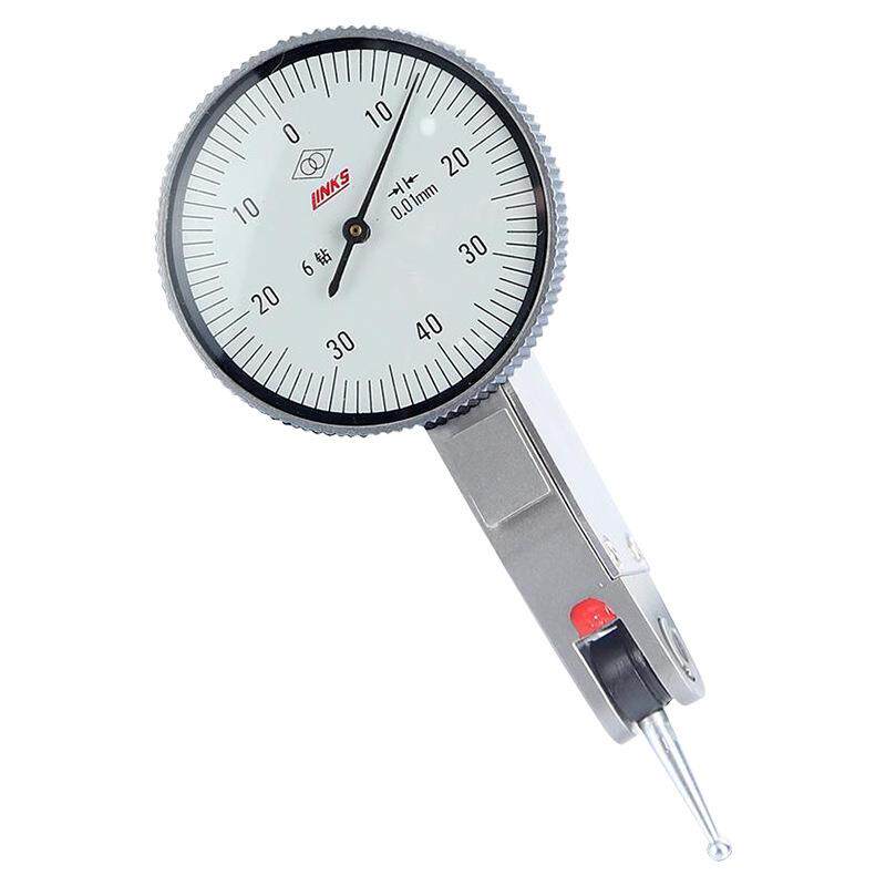 L哈0量杠杆百分表G0..01千分表.002小校表0-02-0.8mm不锈RQO钢指