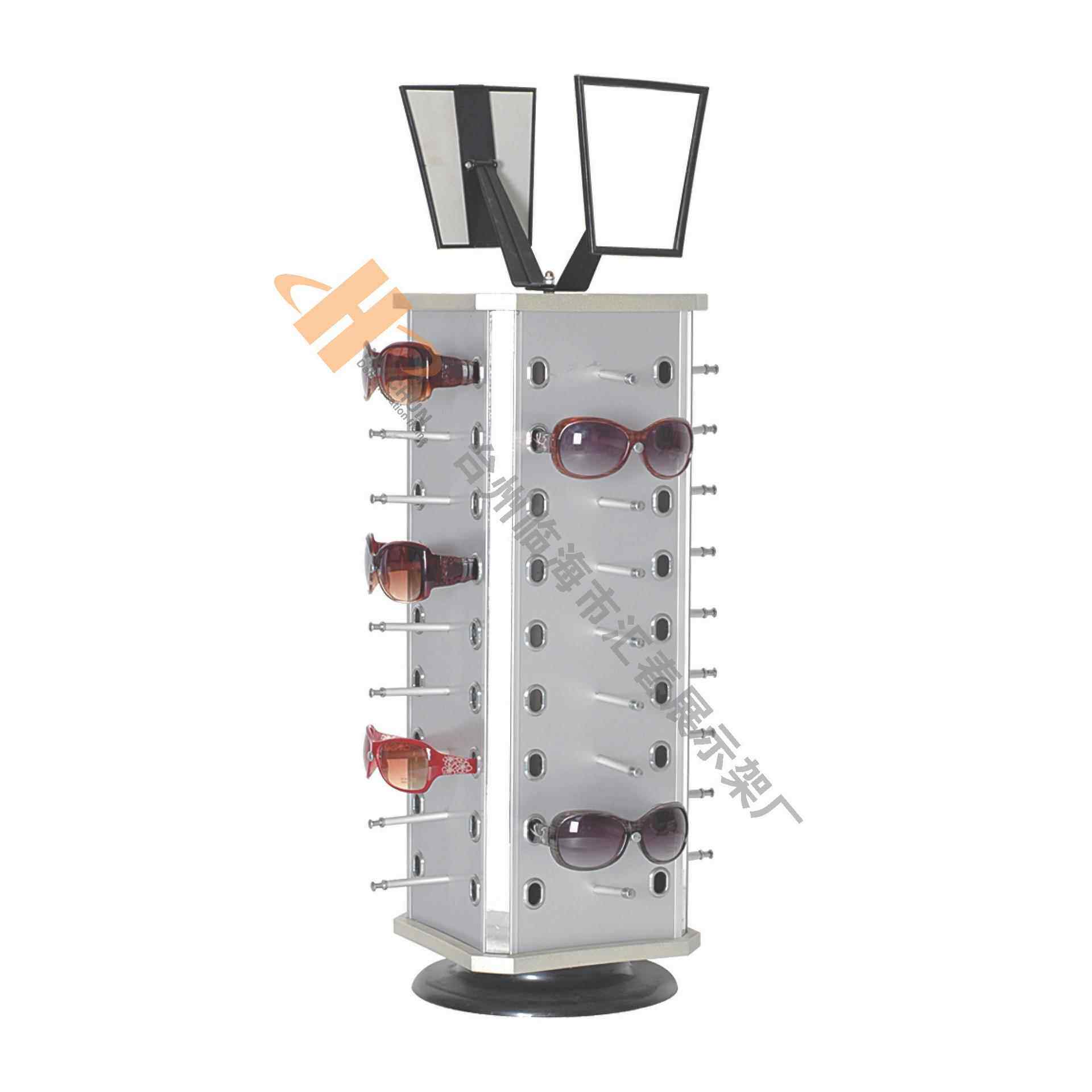汇春架2】柜B056-52台眼镜展示架塑料眼镜展展示架台面式放5付
