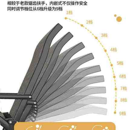 折叠新款懒人靠背椅躺椅子休可坐办公室躺椅老人睡床可午家用午休