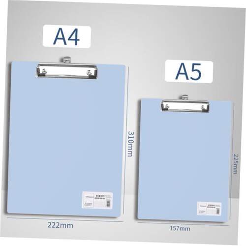 A4 File Folder Clipboard Writing Pad Memo Clip Board Double