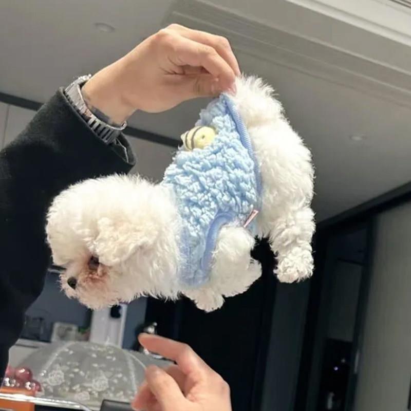 狗狗衣服小型犬幼犬奶狗奶猫小号背心茶杯犬小狗家居服泰迪比熊秋