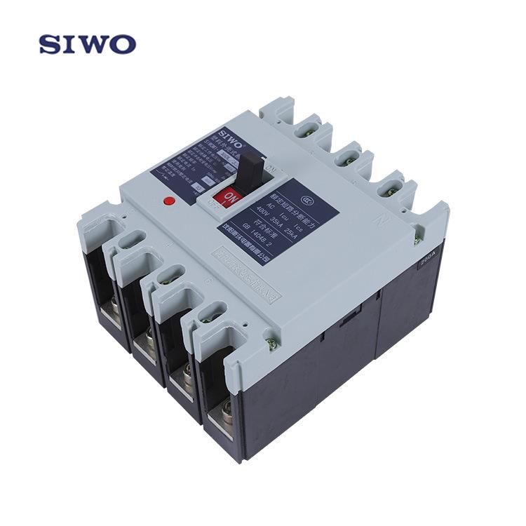 沈阳斯沃 塑壳式断路器SIWOM1系列 SIWOM1-63~800A 4极