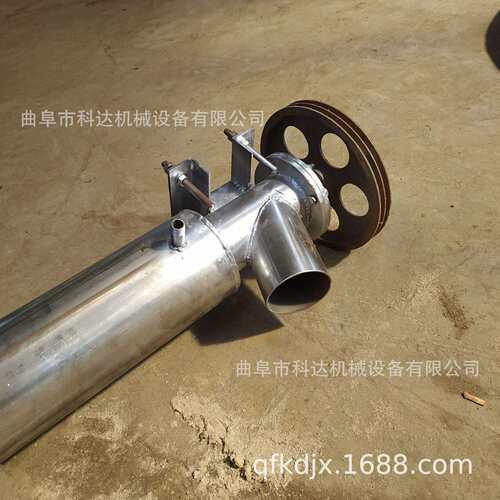 污水处理絮凝剂螺旋提升机XWZF酵母粉不锈钢螺旋上料机视频