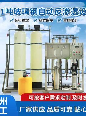 大型工业纯净水设备工厂学校直饮水设备全自动反渗透水处理设备