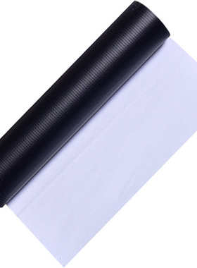 户外广告喷绘制作材料卷材550黑布黑白布遮光布门头灯箱布PVC灯布