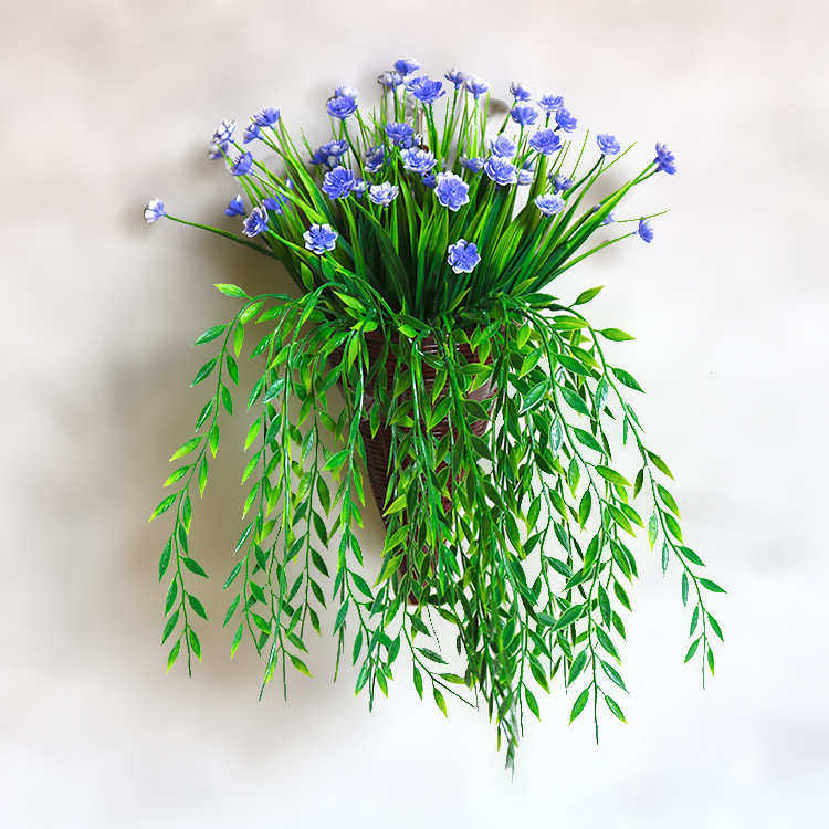 挂墙仿真假花绿植挂篮墙壁装饰室内壁挂塑料花草摆设墙面装饰花艺,鲜花速递/花卉仿真/绿植园艺,仿真绿植,淘宝优惠券,粉丝福利购,淘宝优惠卷