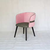 北欧式 咖啡厅餐椅休闲沙发办公室沙发椅样板房设计师椅 腰带椅时尚