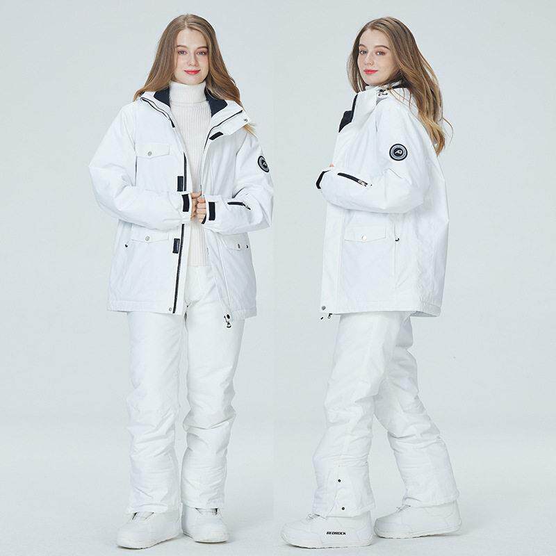 滑雪服女款冬季户外板双板滑雪衣滑雪服套装雪乡保暖加厚