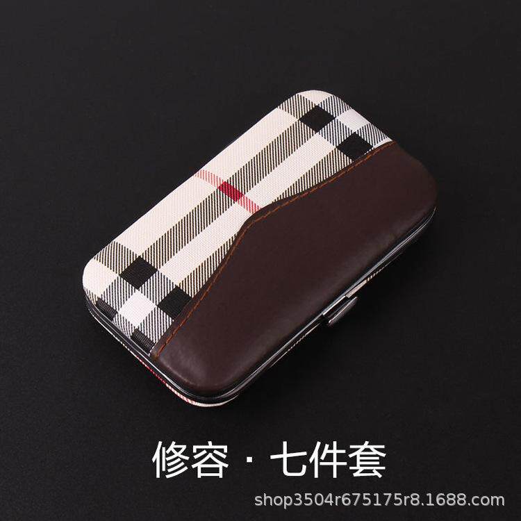 高档铁夹折叠老花眼镜盒子男女便携式老视镜套轻可穿挂皮带眼盒